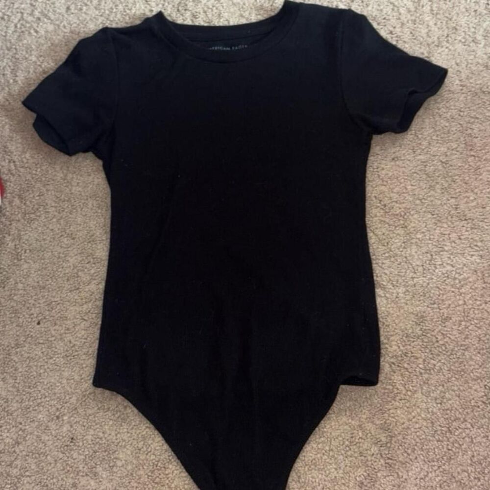 American-eagle Women's Black Bodysuit